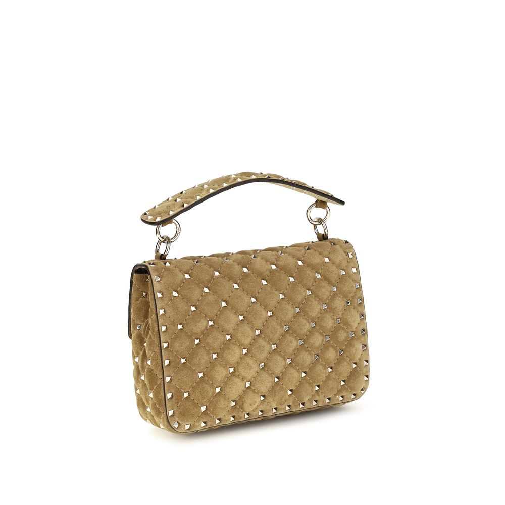 Valentino Garavani Beige 'Rockstud' Medium Handbag
