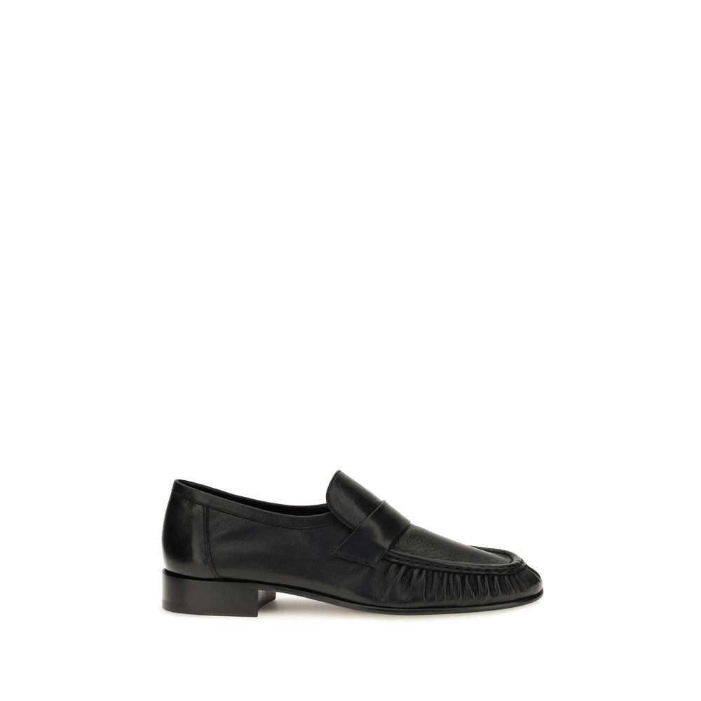 The Row Black 'Slip-On' Mini Loafers schwarz
