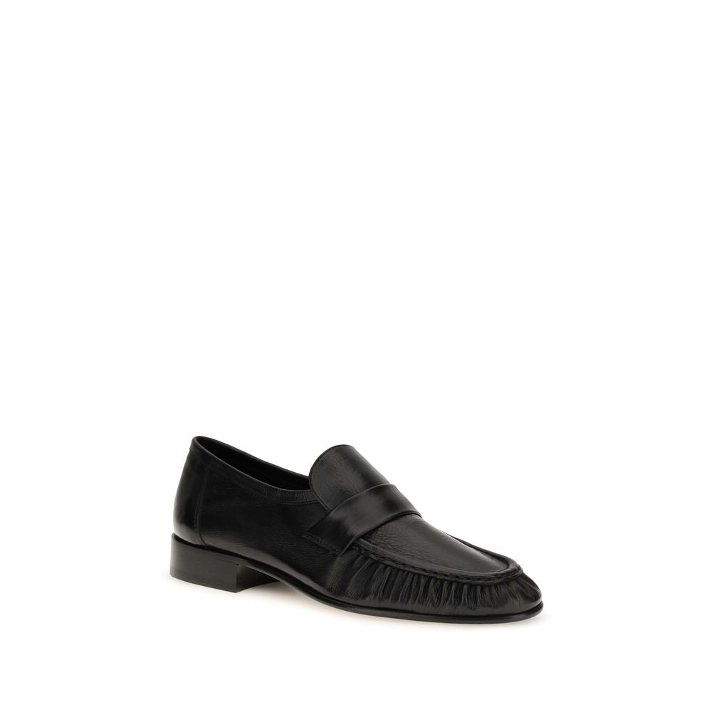 The Row Black 'Slip-On' Mini Loafers schwarz