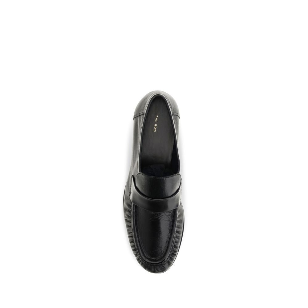 The Row Black 'Slip-On' Mini Loafers schwarz