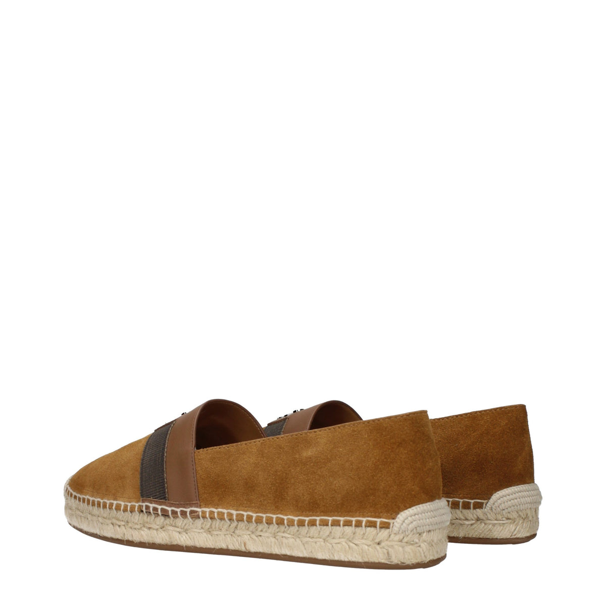 Christian Louboutin Brown Leather Espadrilles braun