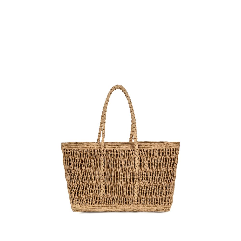 The Row Beige Georgica Tote Bag Shoulder