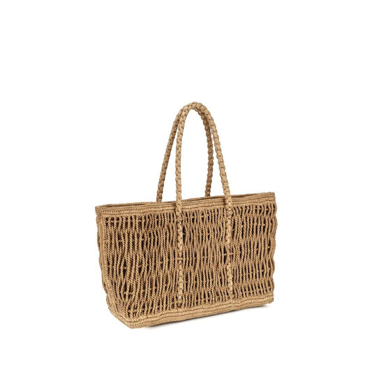 The Row Beige Georgica Tote Bag Shoulder