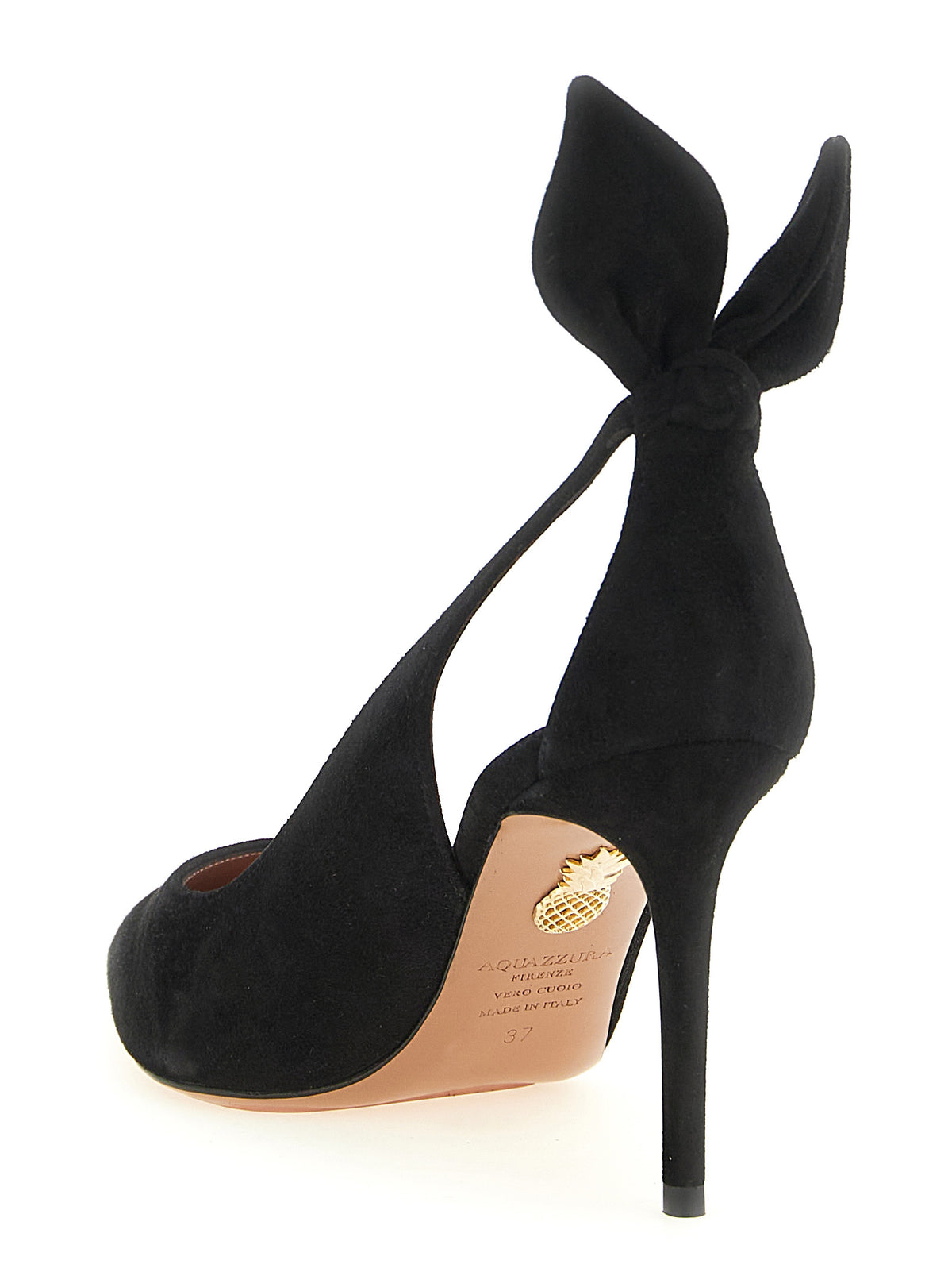 Aquazzura Black High Heel Pumps schwarz