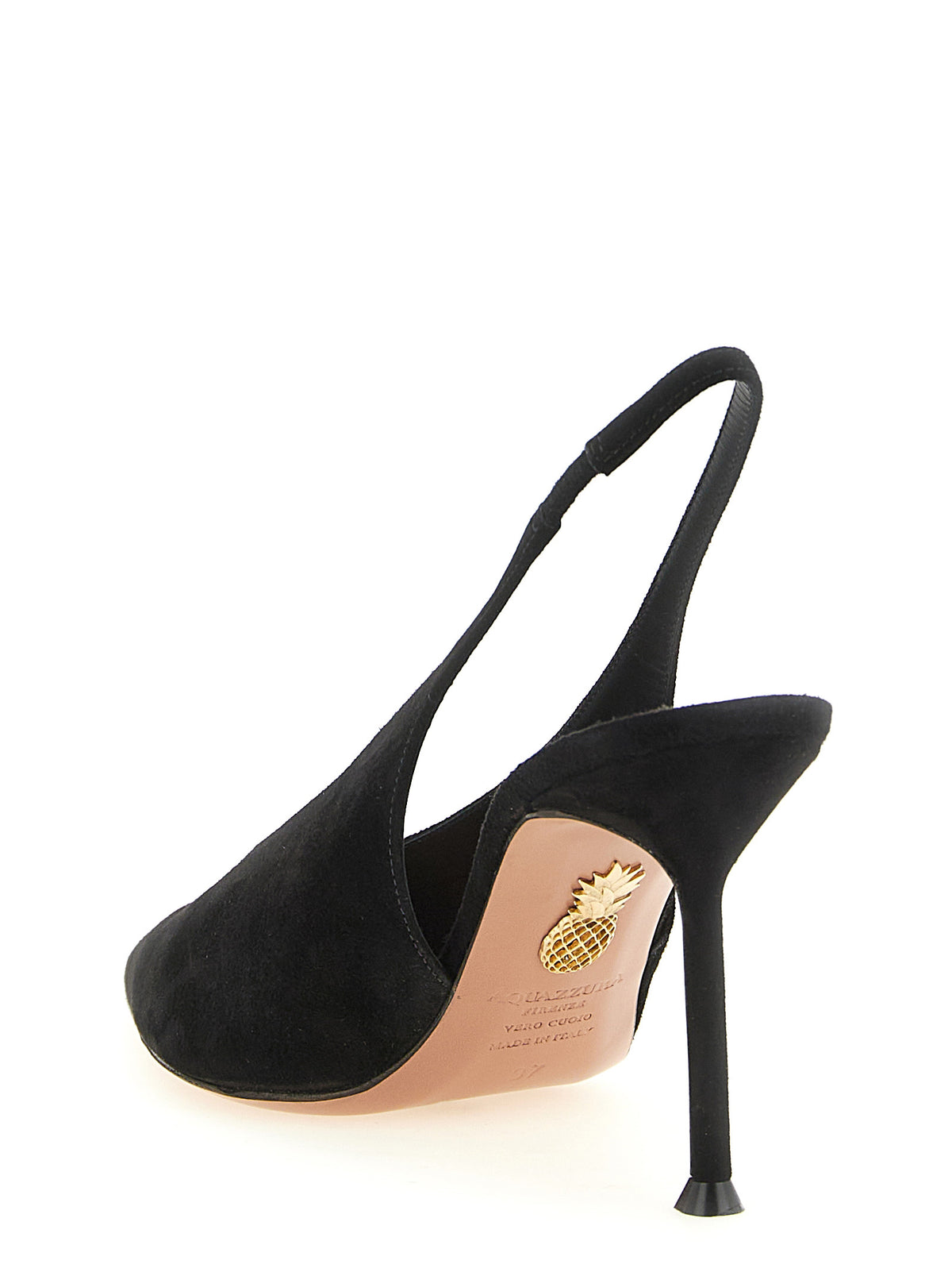 Aquazzura Black High Heel Pumps schwarz