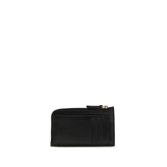 Chloé Black Leather Wallet schwarz