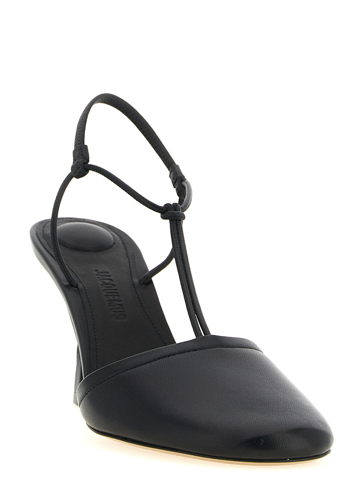 Jacquemus Black 'Les Sandales Pina' Sandals schwarz