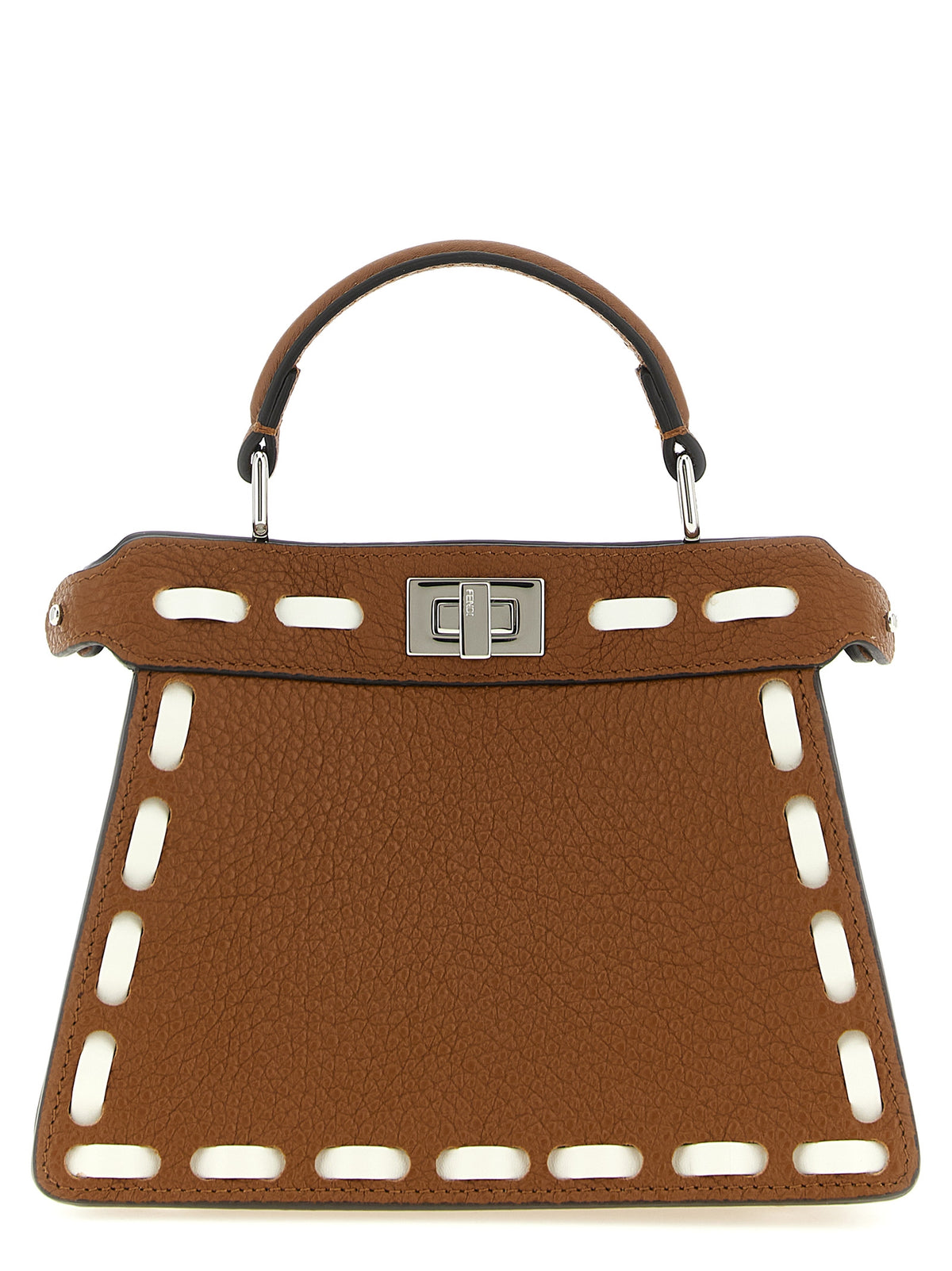 Fendi Brown 'Peekaboo Iseeu' Handbag braun