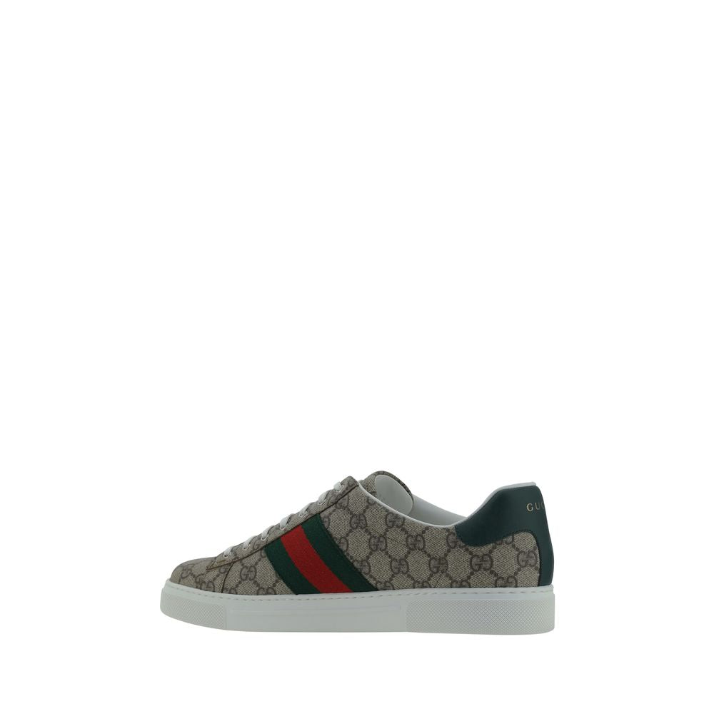 Gucci Beige 'Platform' Sneakers
