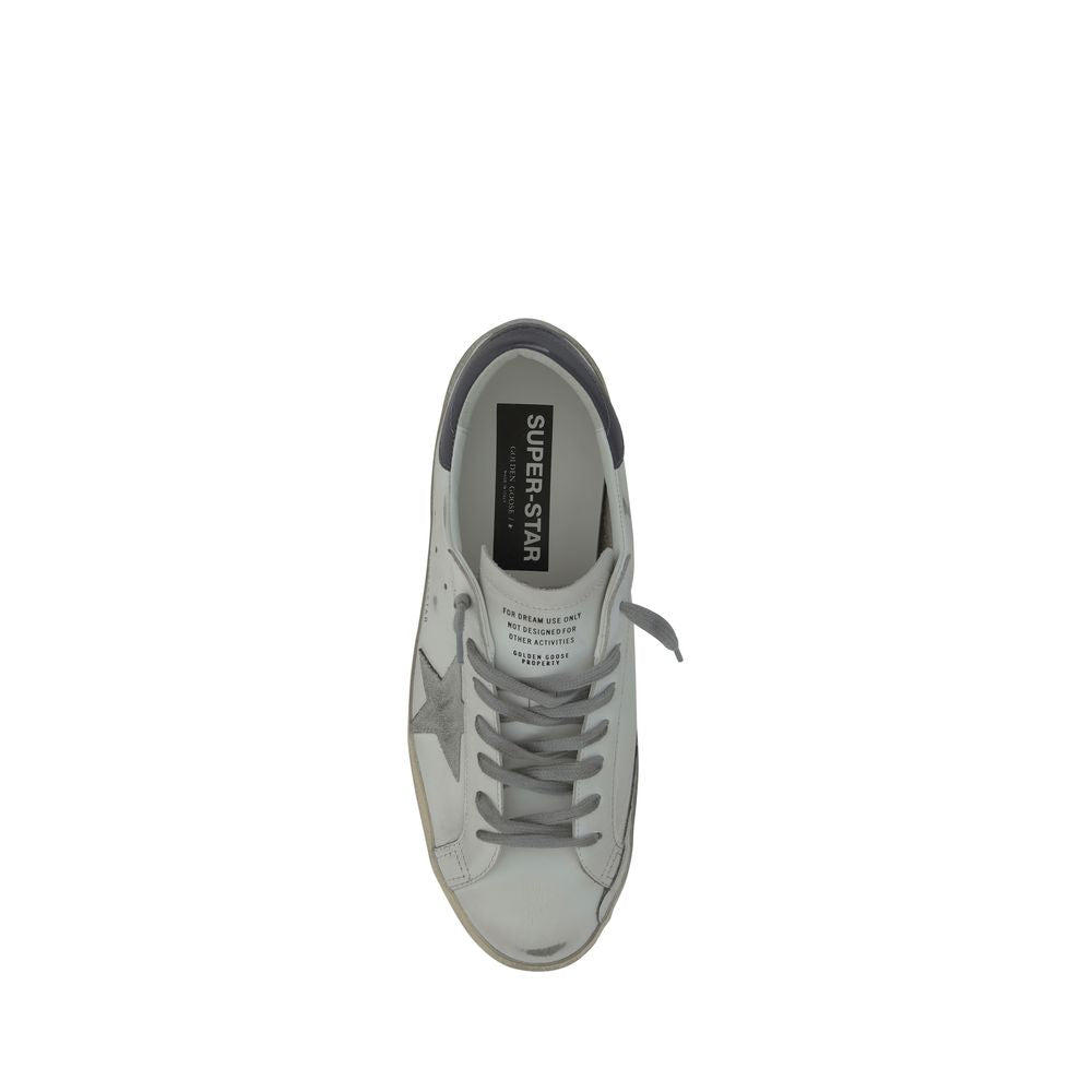 Golden Goose White 'Low Top' Sneakers weiss