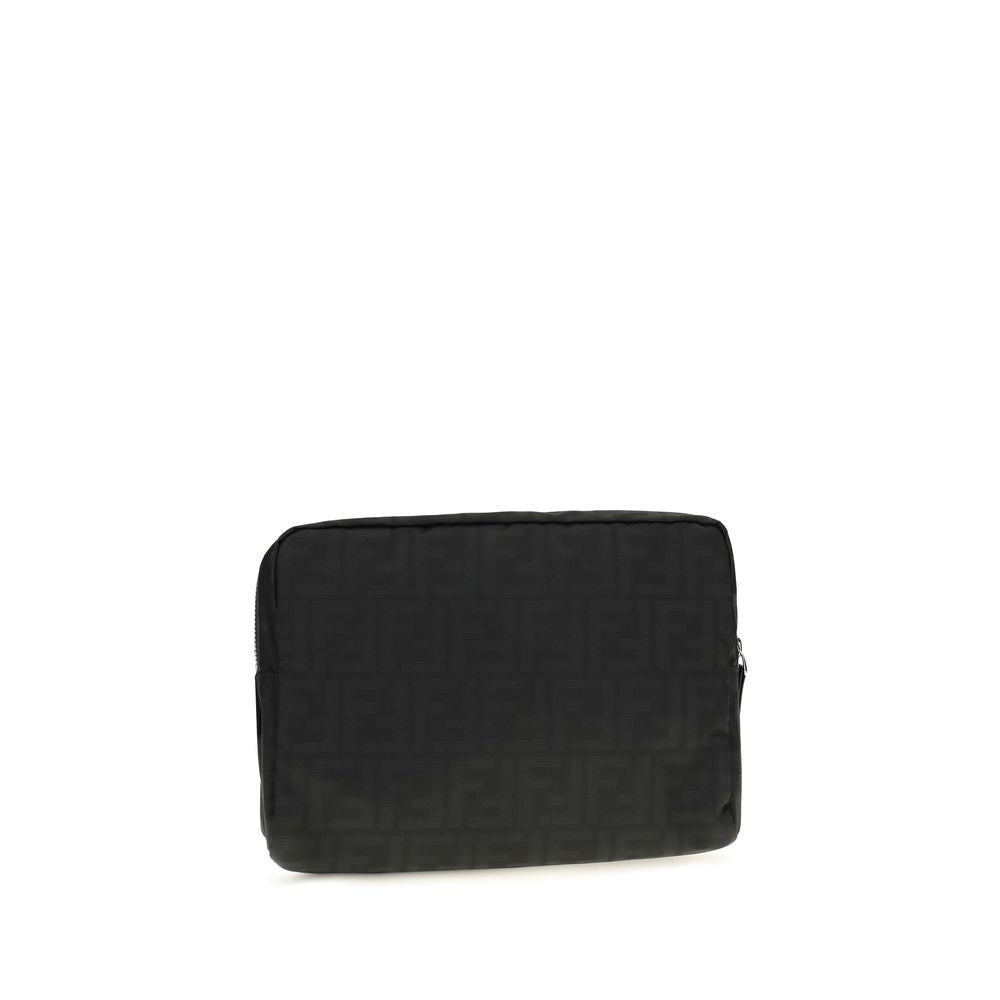 Fendi Black Polyester Other Accessories schwarz