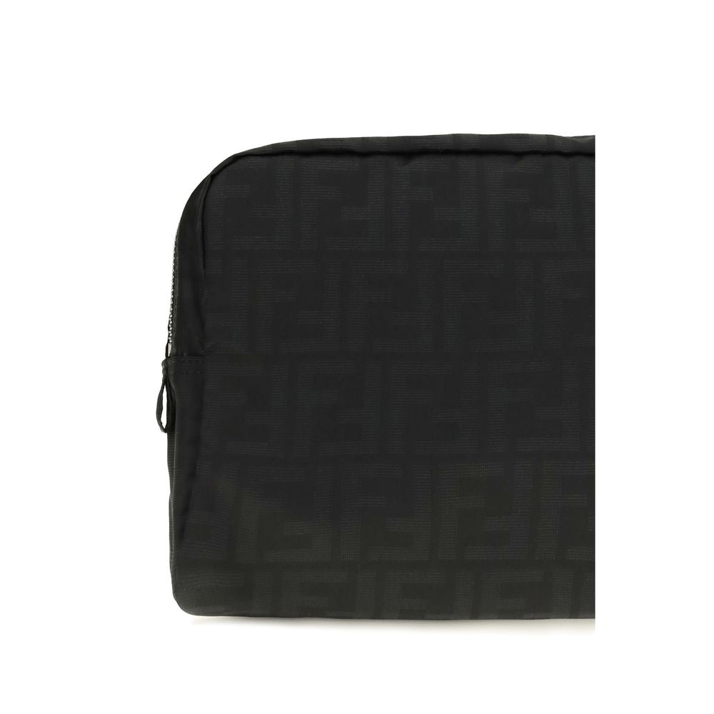 Fendi Black Polyester Other Accessories schwarz