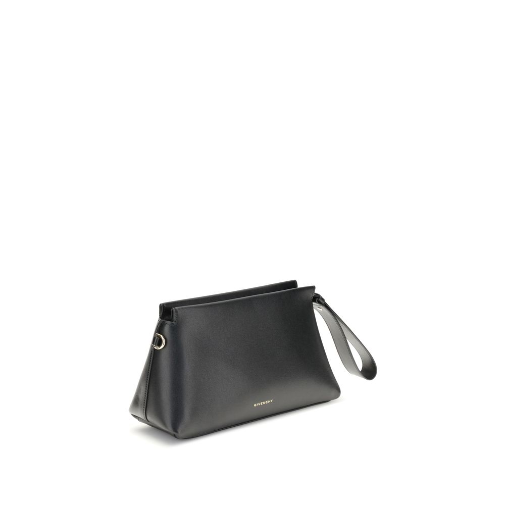Givenchy Black Leather Day Pouch Wallet schwarz