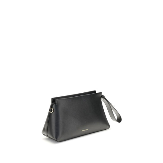Givenchy Black Leather Day Pouch Wallet schwarz