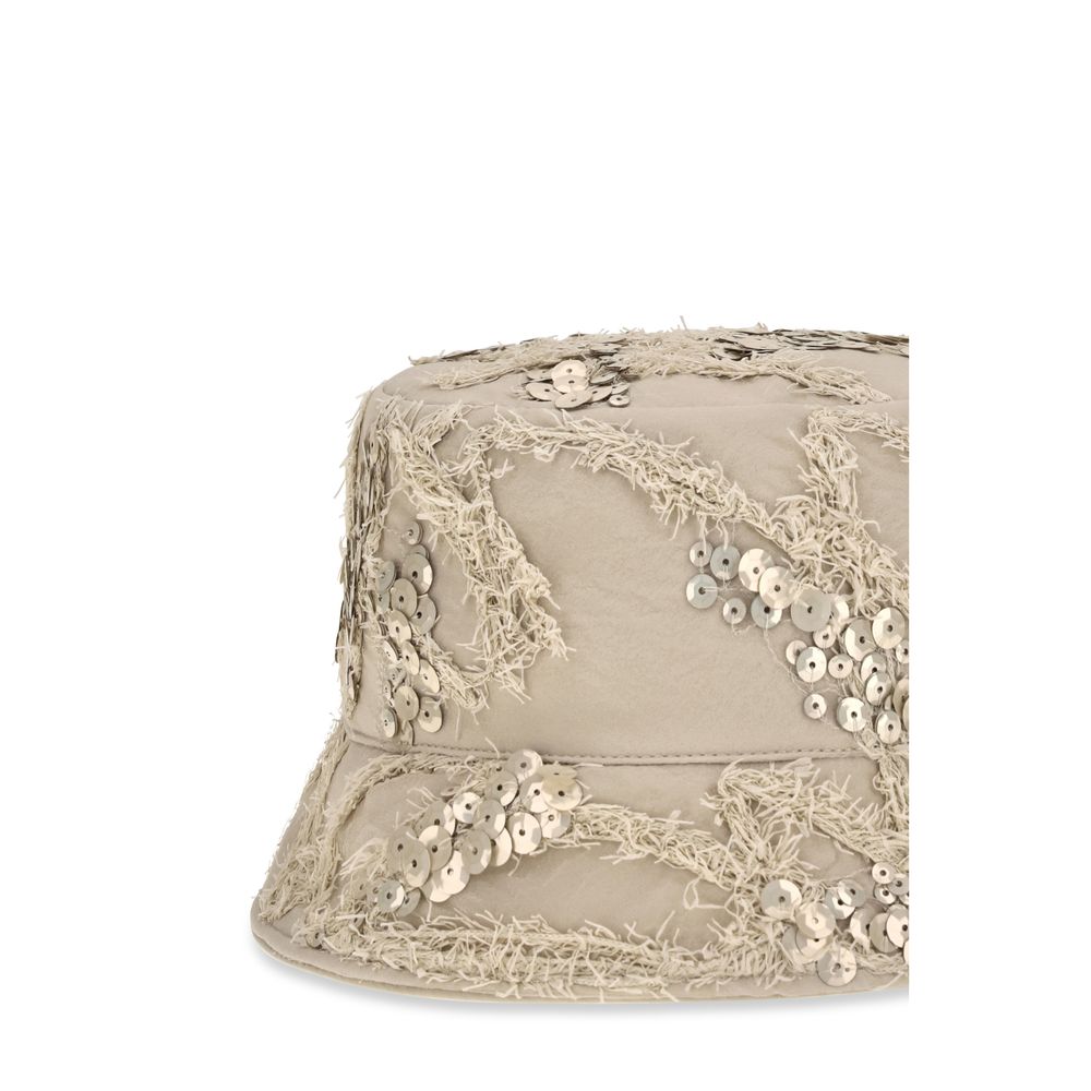 Brunello Cucinelli Beige 'Bucket' Hat