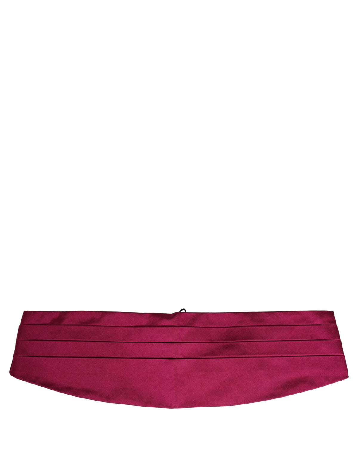 Dolce & Gabbana Burgundy 100% Silk Belt Waist Cummerbund bordeaux