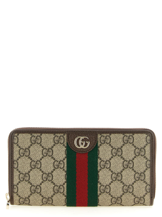 Gucci Brown 'Ophidia' Wallet braun