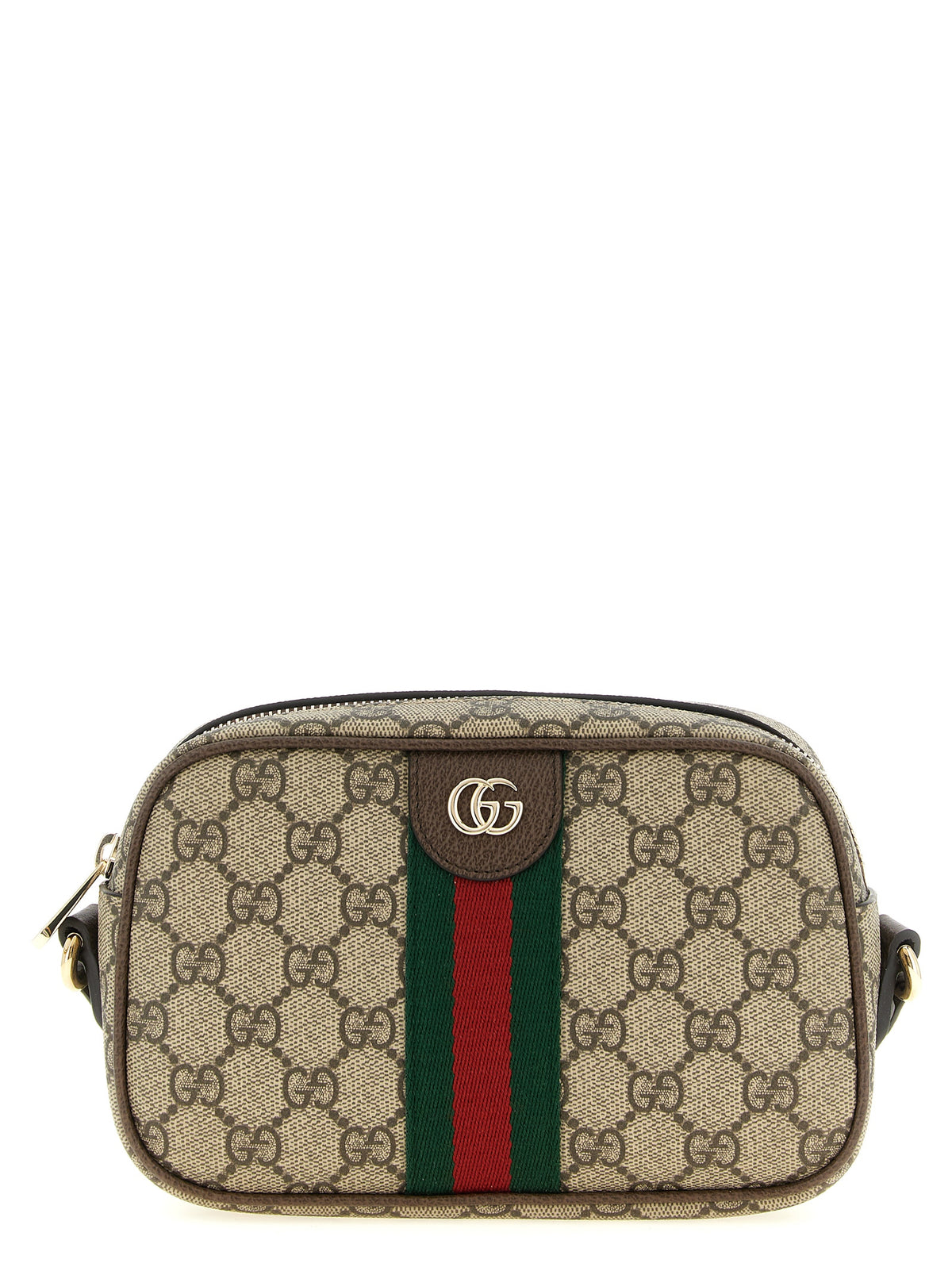 Gucci Brown 'Ophidia' Small Shoulder Bag braun