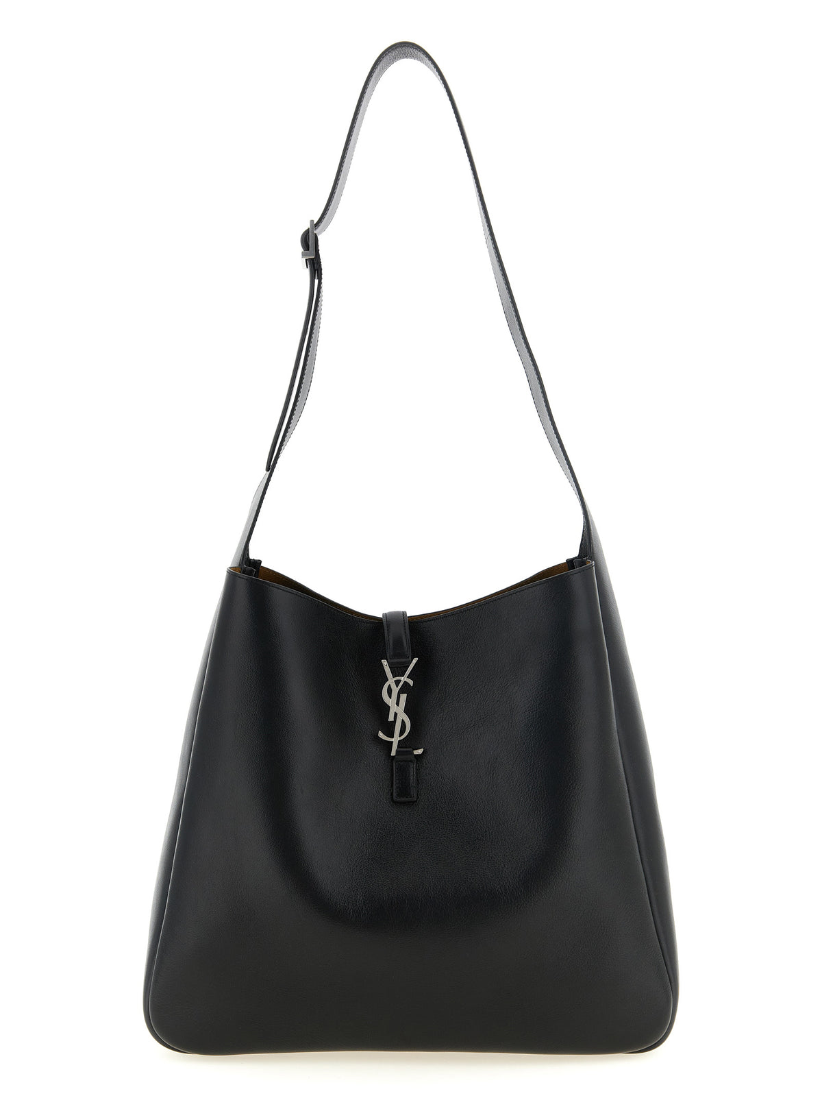 Saint Laurent Black 'Cassandre' Shoulder Bag schwarz