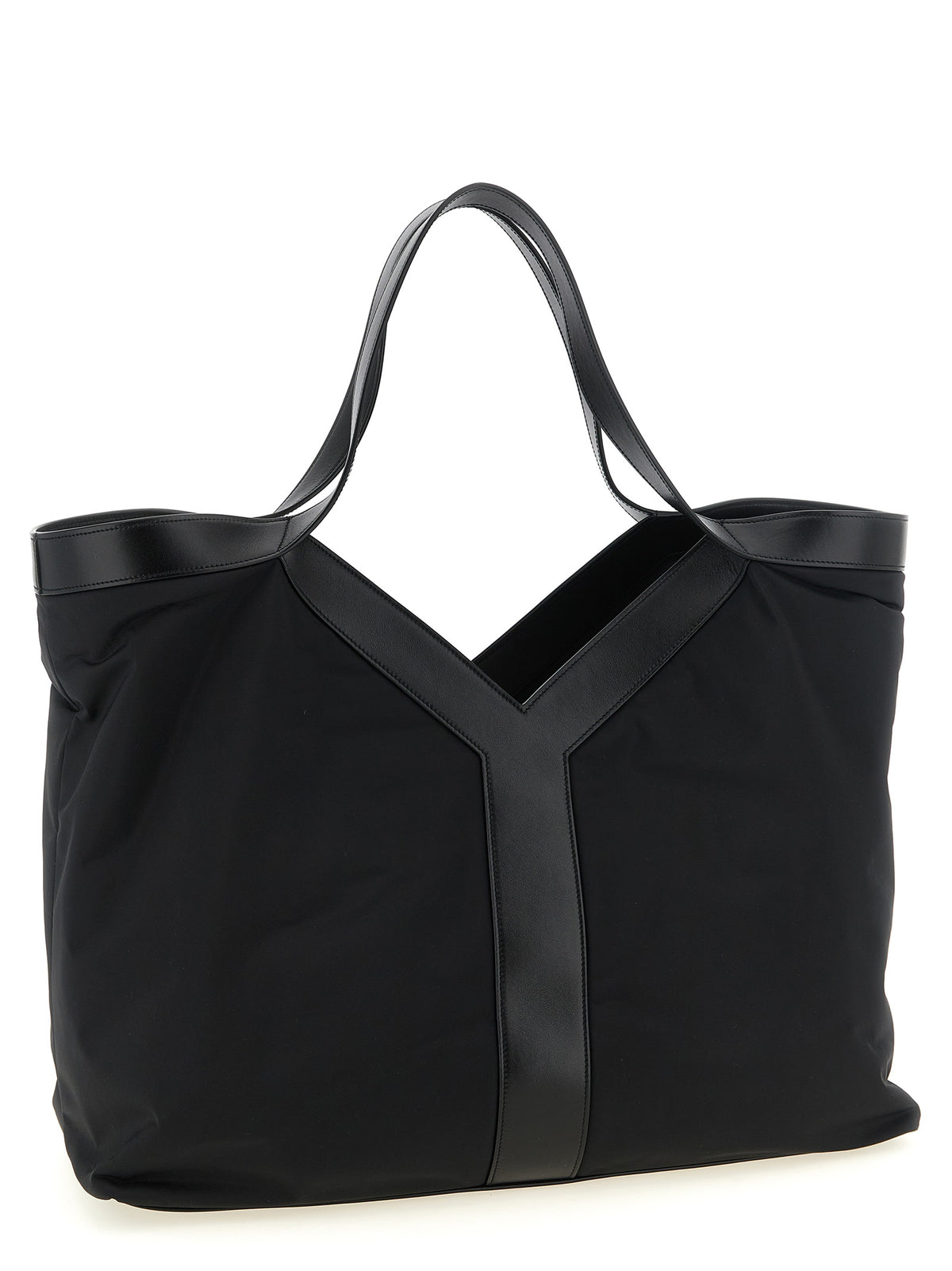 Saint Laurent Black 'City' Large Tote Bag schwarz