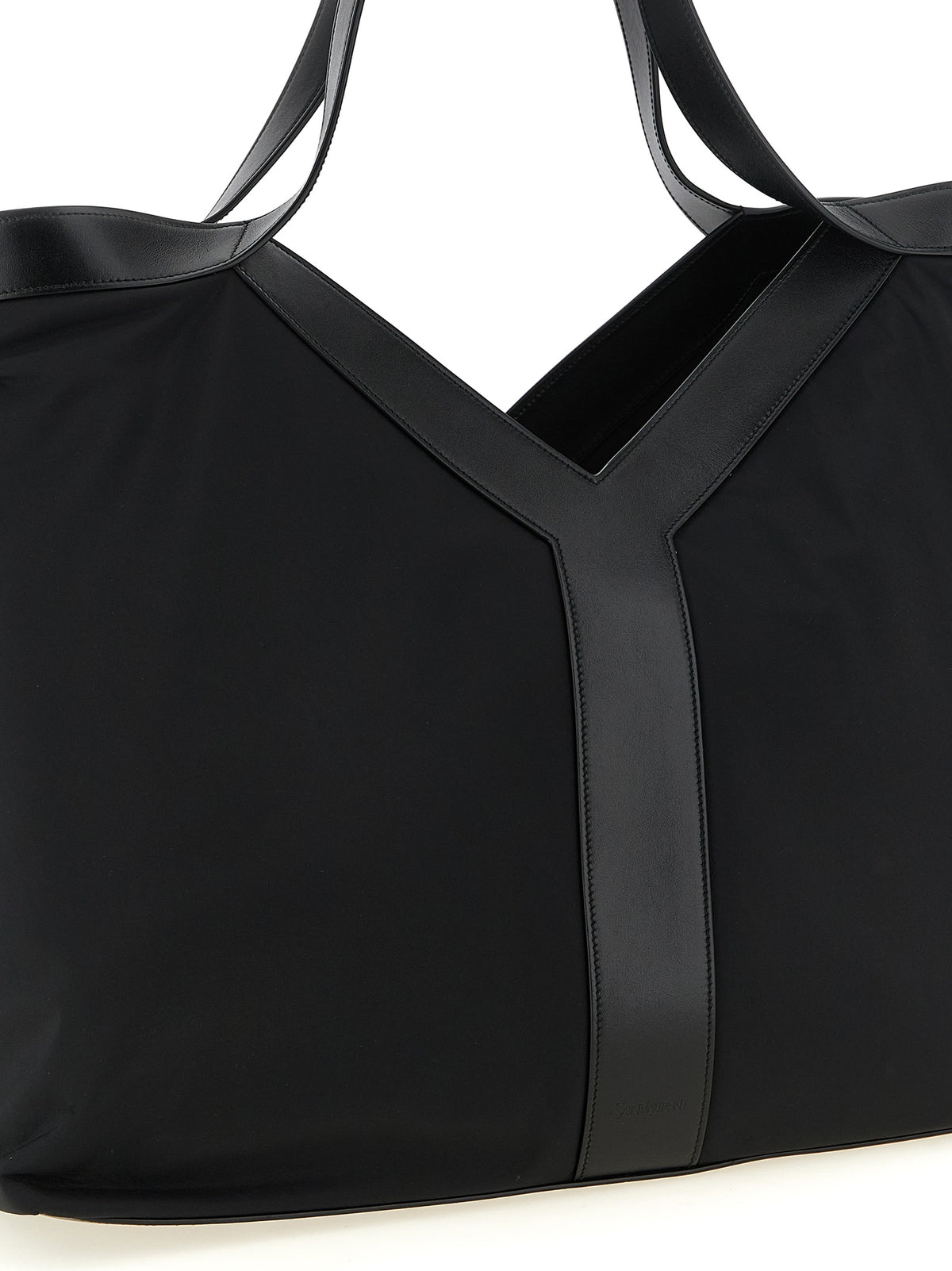 Saint Laurent Black 'City' Large Tote Bag schwarz