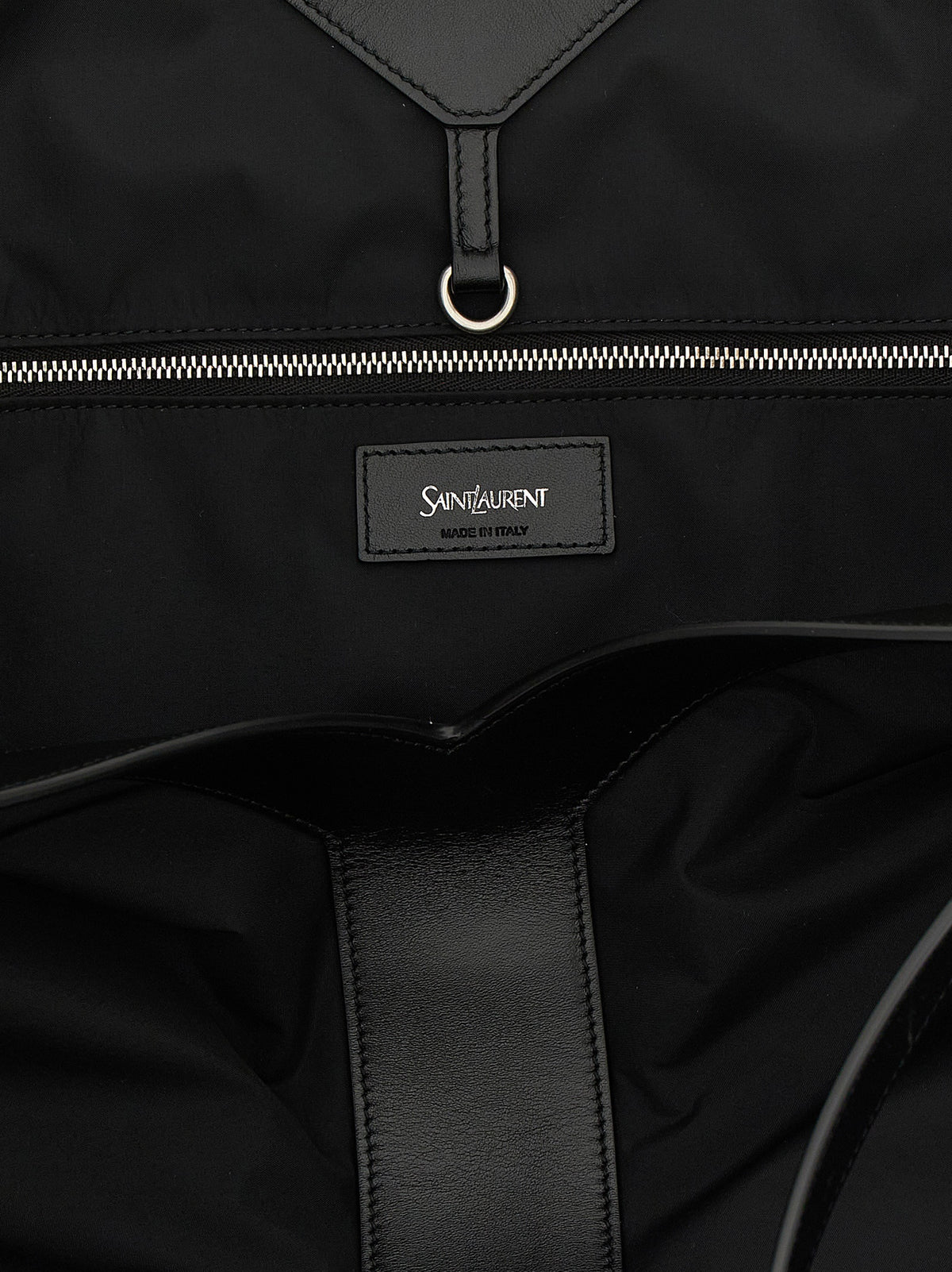 Saint Laurent Black 'City' Large Tote Bag schwarz