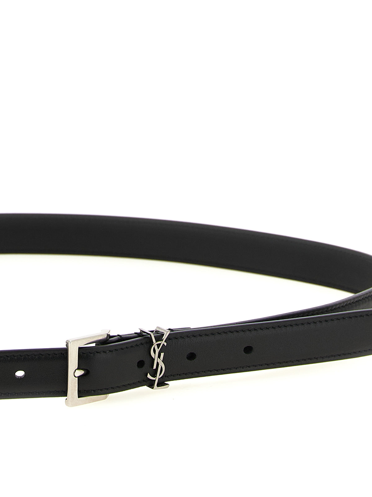 Saint Laurent Black 'S Adorned With The Iconic' Belt schwarz