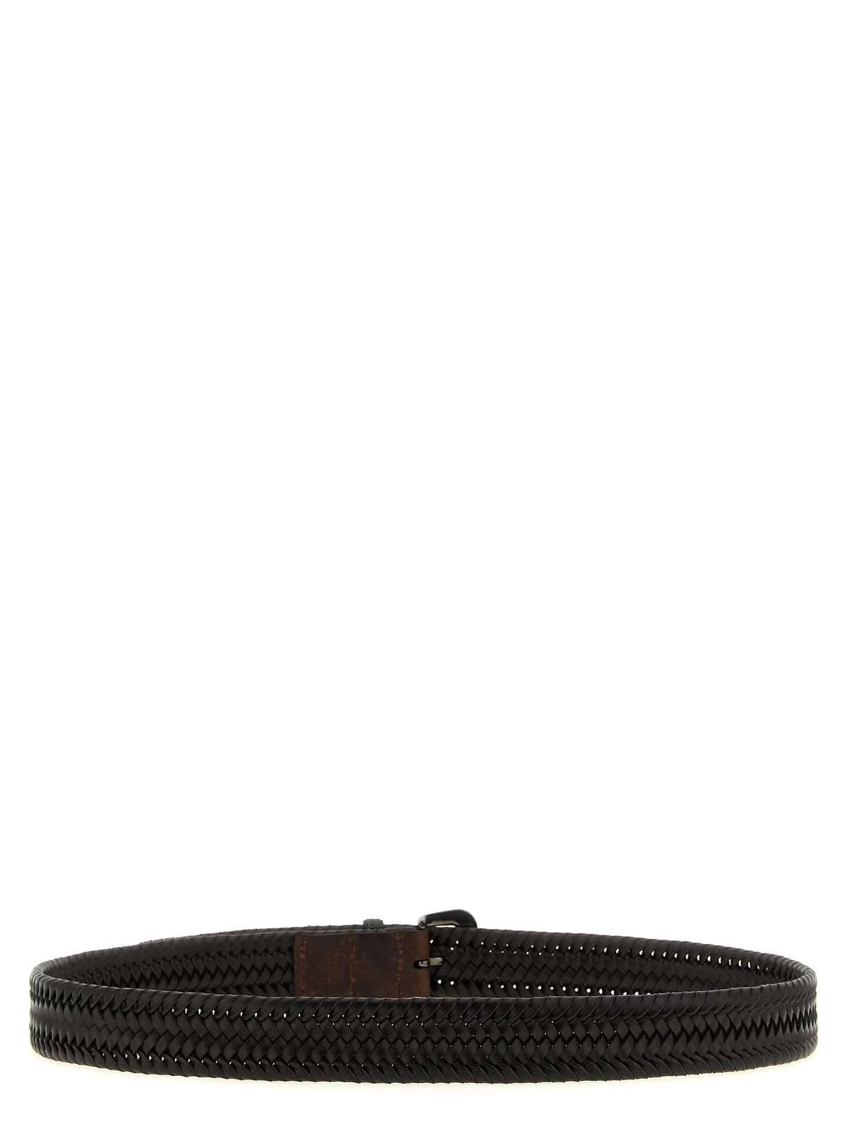 Brunello Cucinelli Brown 'Stretch' Mini Belt braun