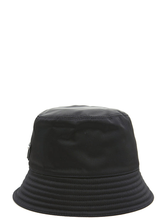 Prada Black 'Bucket' Hat schwarz