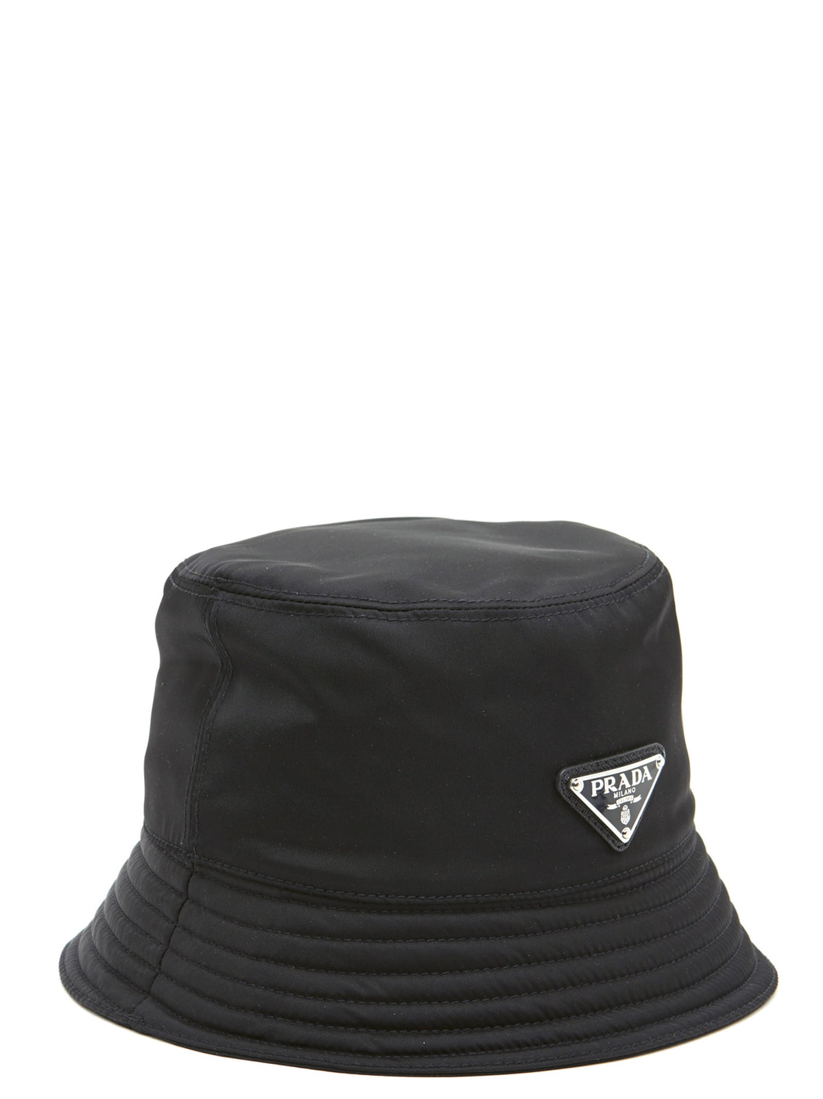 Prada Black 'Bucket' Hat schwarz
