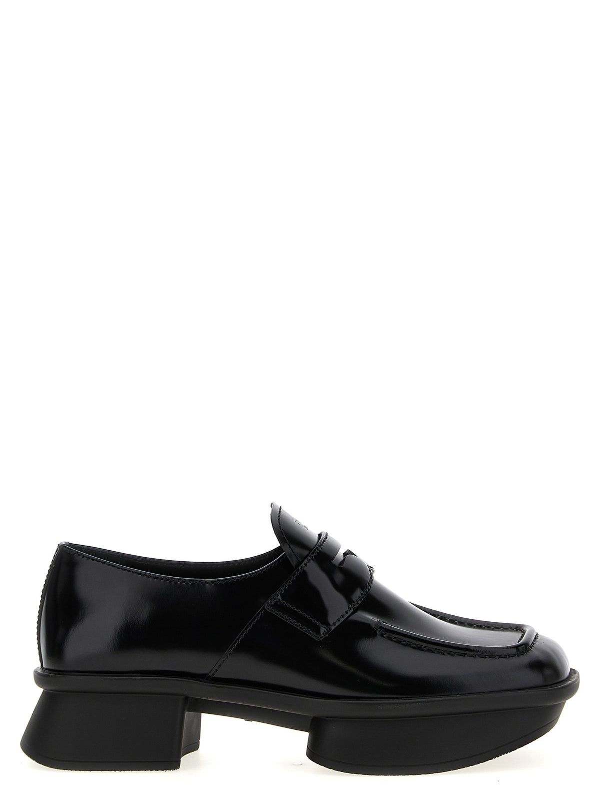 Prada Black 'Equal' Loafers schwarz