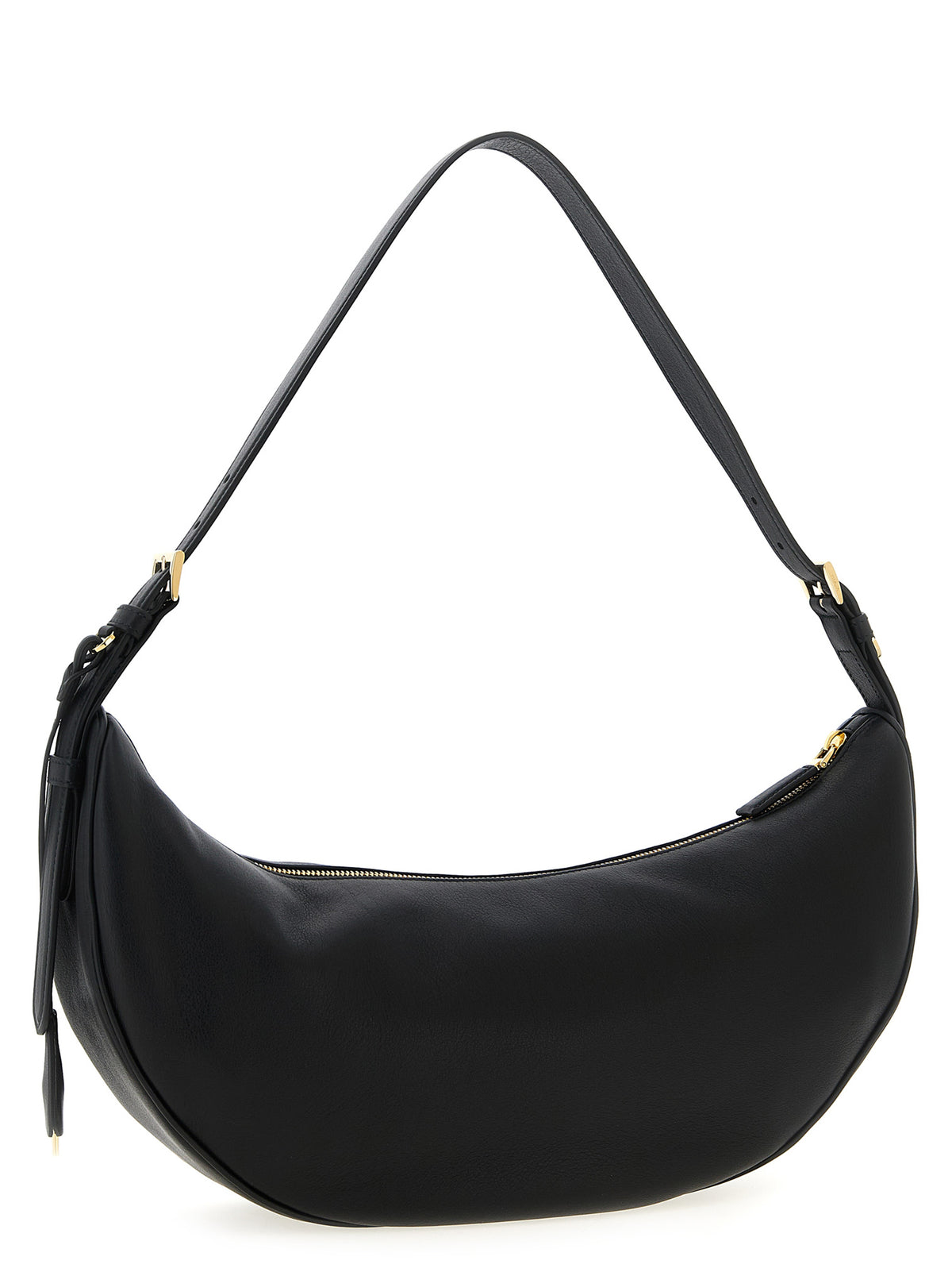 Prada Black 'Demi-Lune' Shoulder Bag schwarz