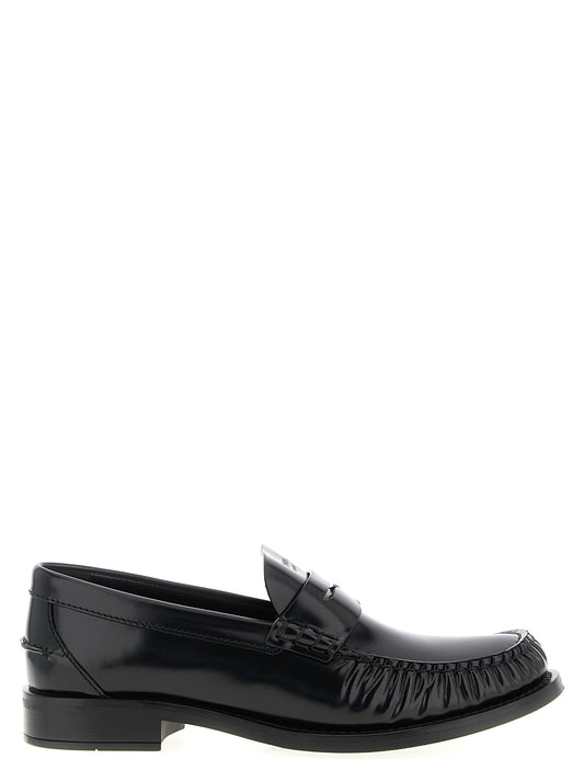 Prada Black 'Slip-On' Loafers schwarz