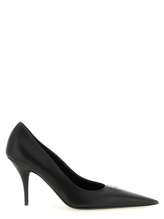Balenciaga Black 'Avenue Bb Editor' Mini Pumps schwarz