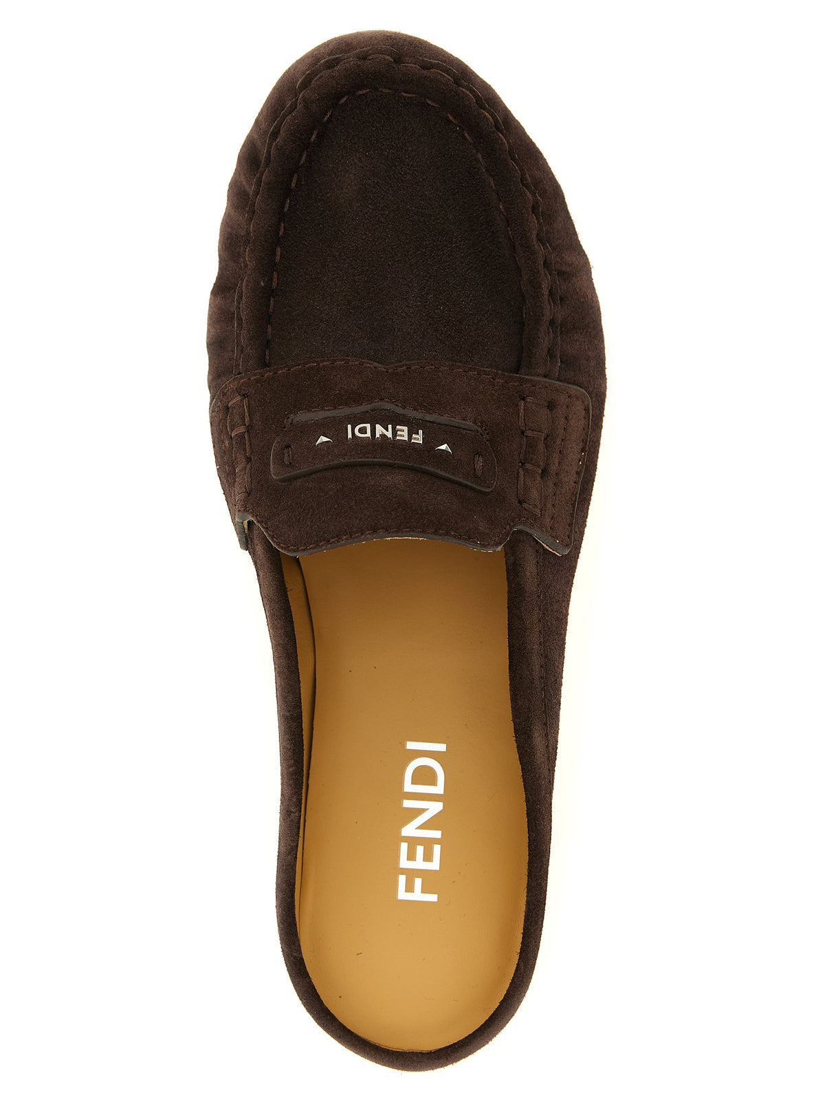 Fendi Brown Cuneo' Loafers braun