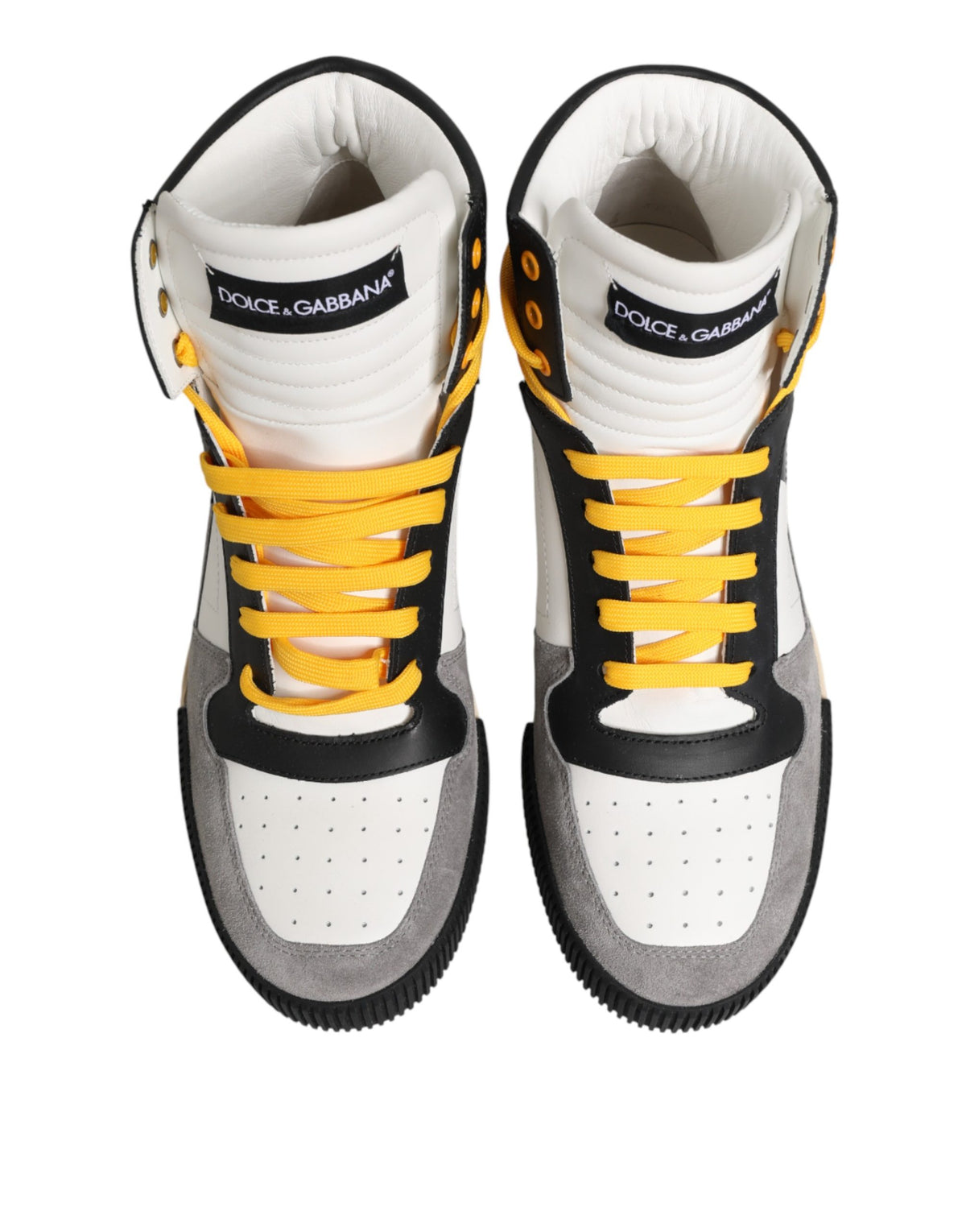 Dolce & Gabbana Multicolor 'Lace Up High Top' Sneakers