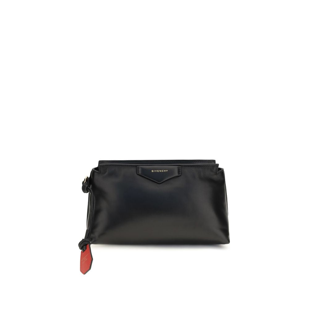 Givenchy Black 'Antigona' Clutch schwarz