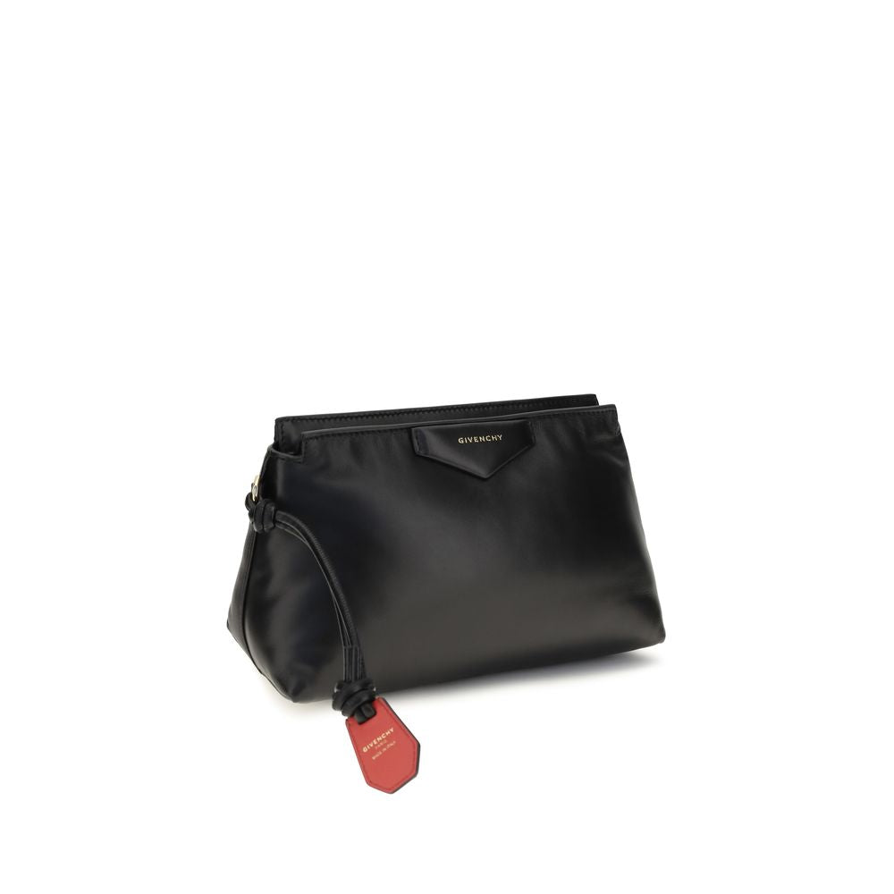 Givenchy Black 'Antigona' Clutch schwarz