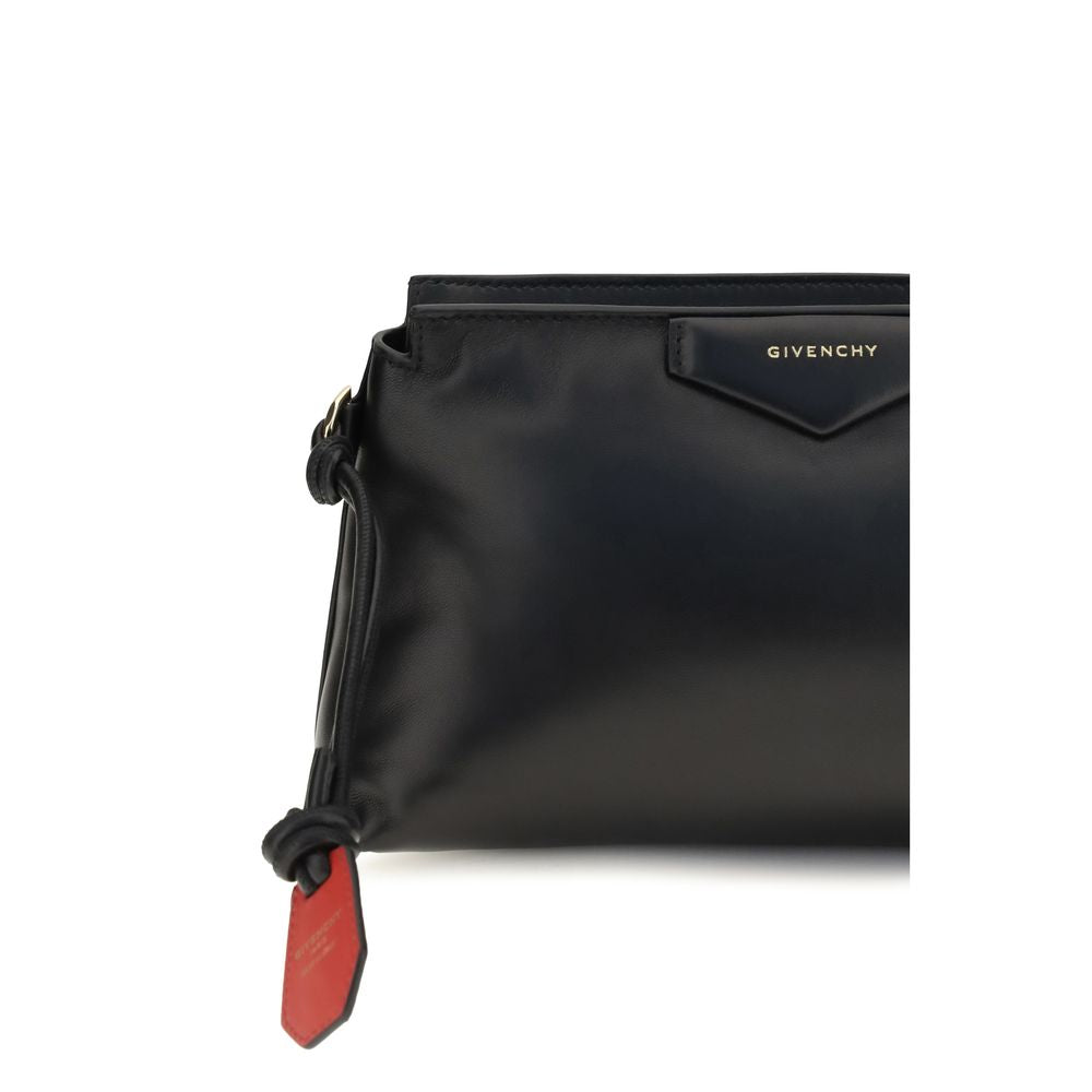 Givenchy Black 'Antigona' Clutch schwarz