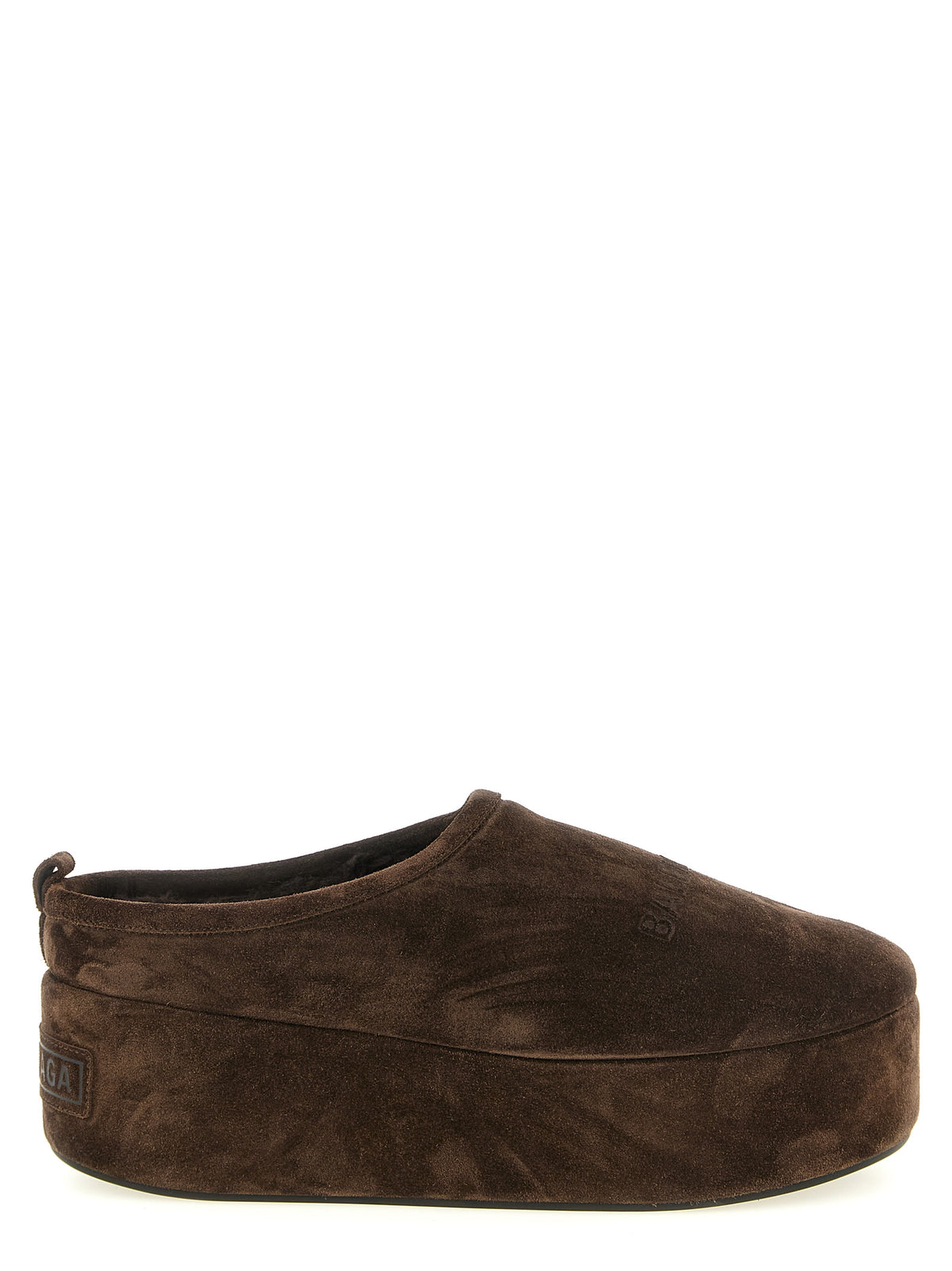 Balenciaga Brown 'Slip-On Platform' Mules braun
