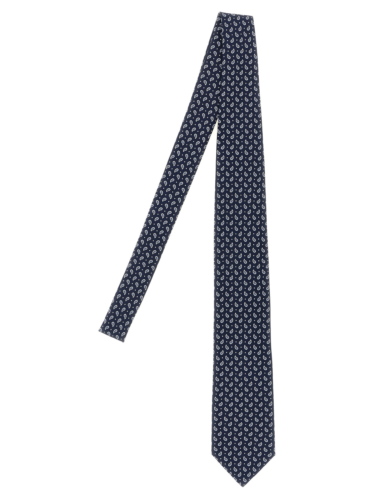 Brioni Blue Silk Tie blau