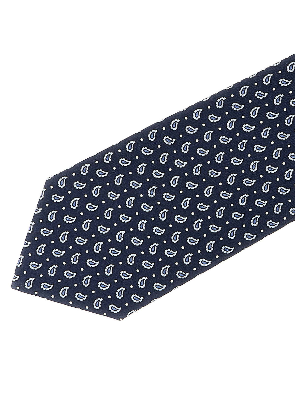 Brioni Blue Silk Tie blau
