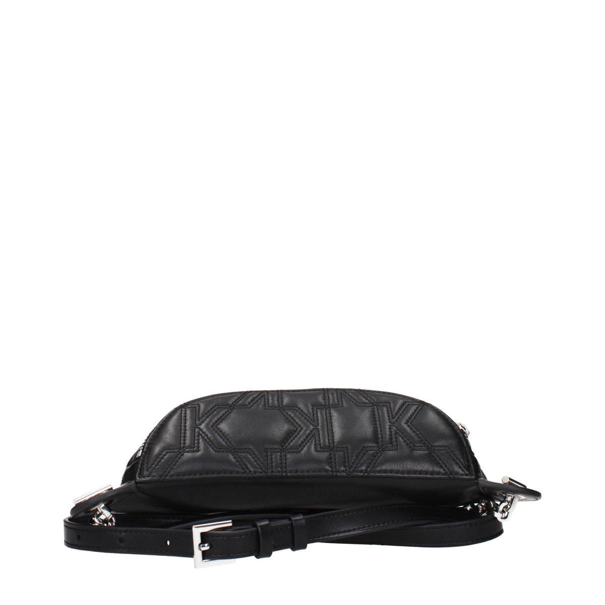 Karl Lagerfeld Black Leather Backpack schwarz