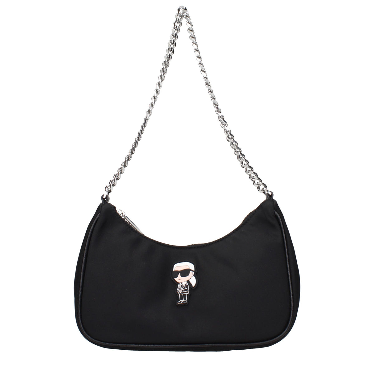Karl Lagerfeld Black Shoulder Bag schwarz