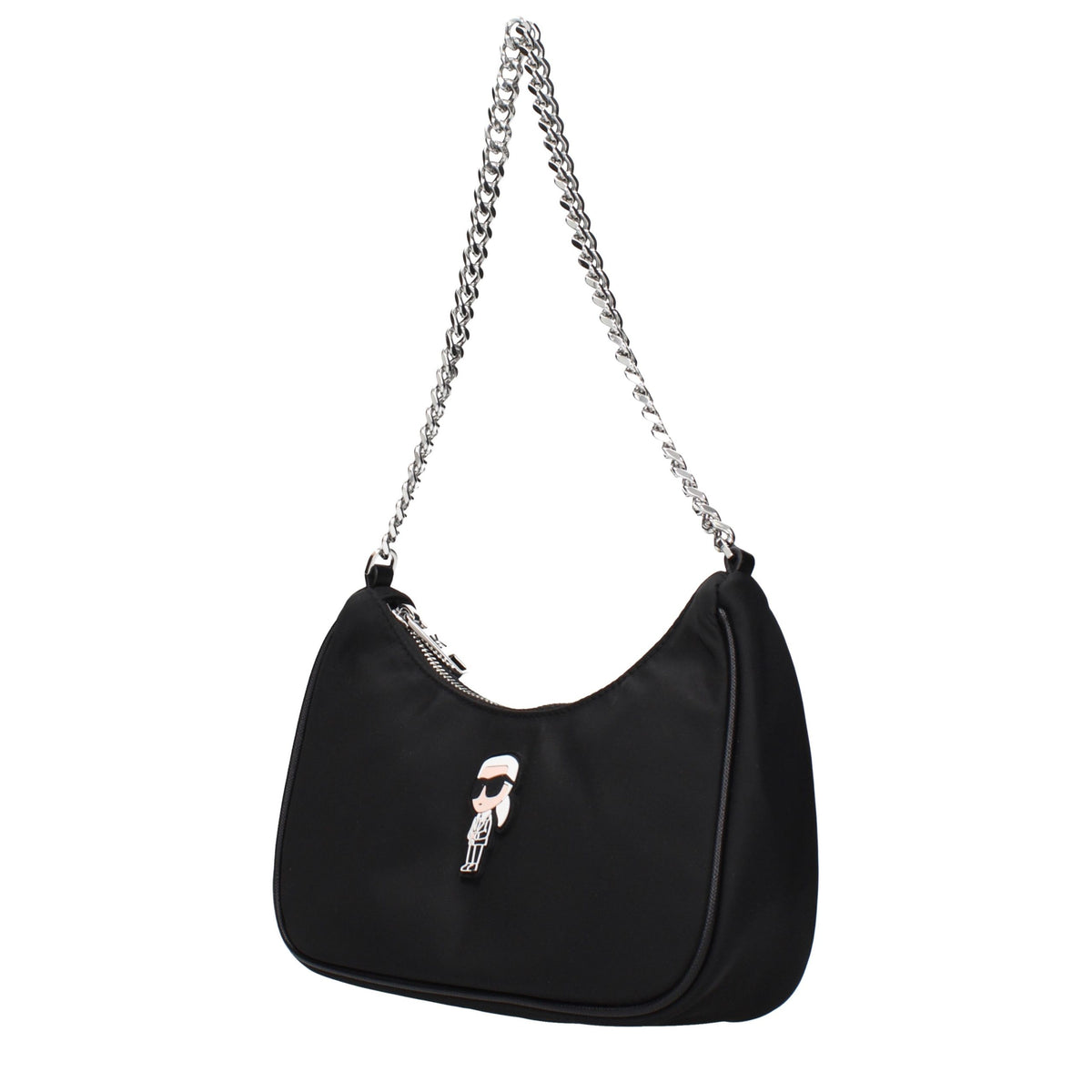 Karl Lagerfeld Black Shoulder Bag schwarz