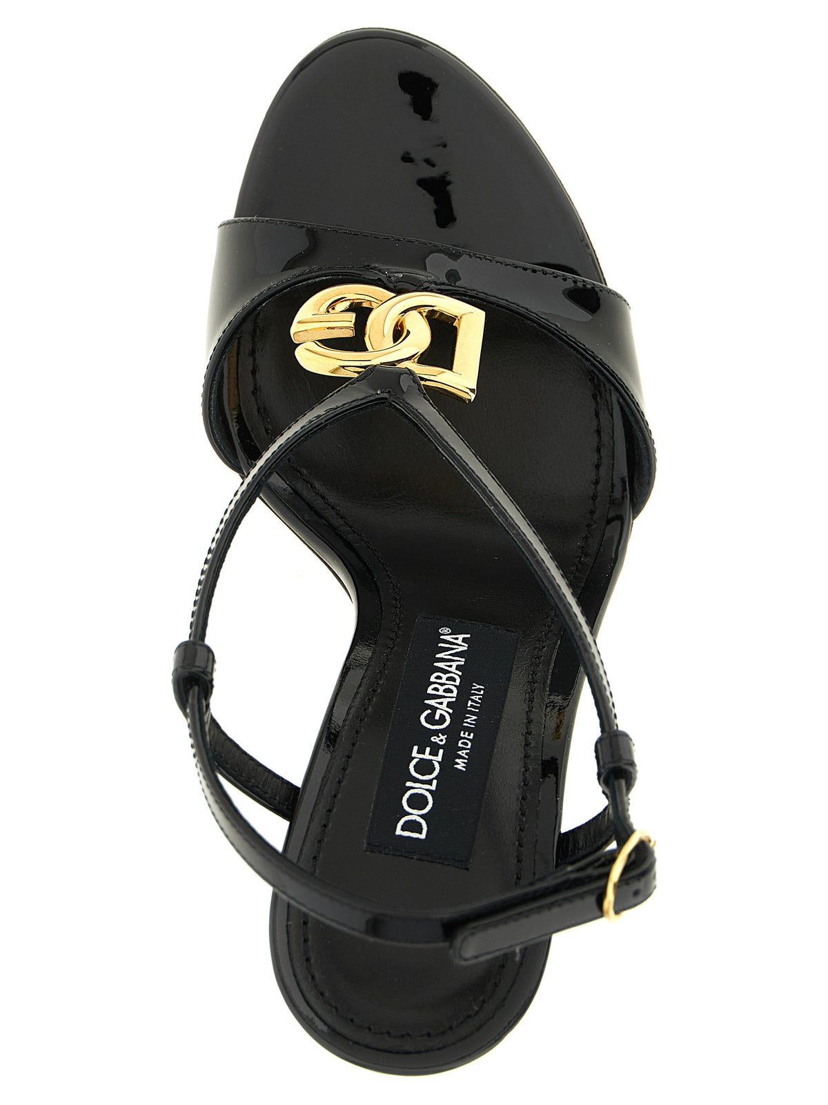 Dolce & Gabbana Black 'Keira' Sandals schwarz