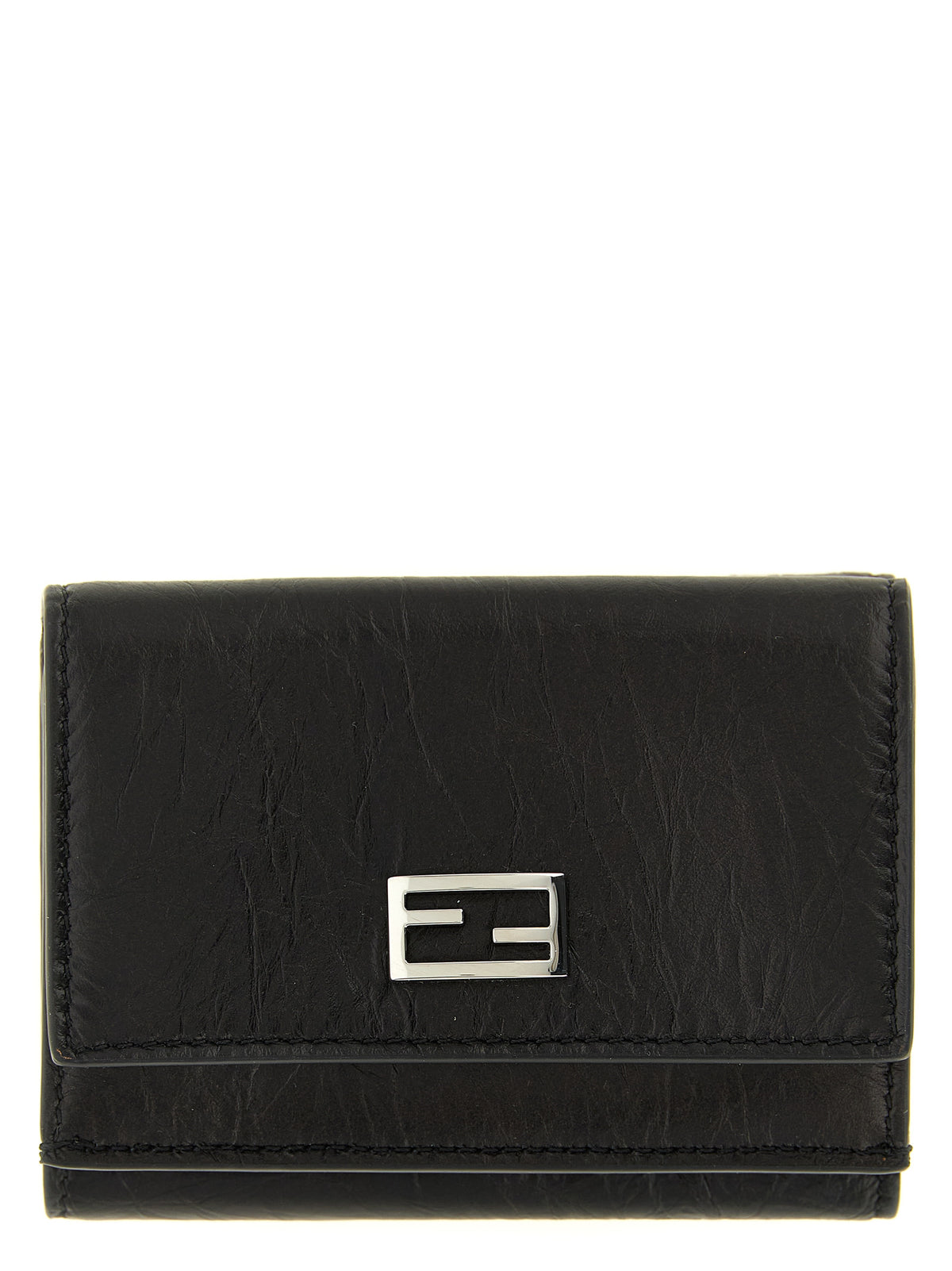 Fendi Black 'Tube' Mini Wallet schwarz