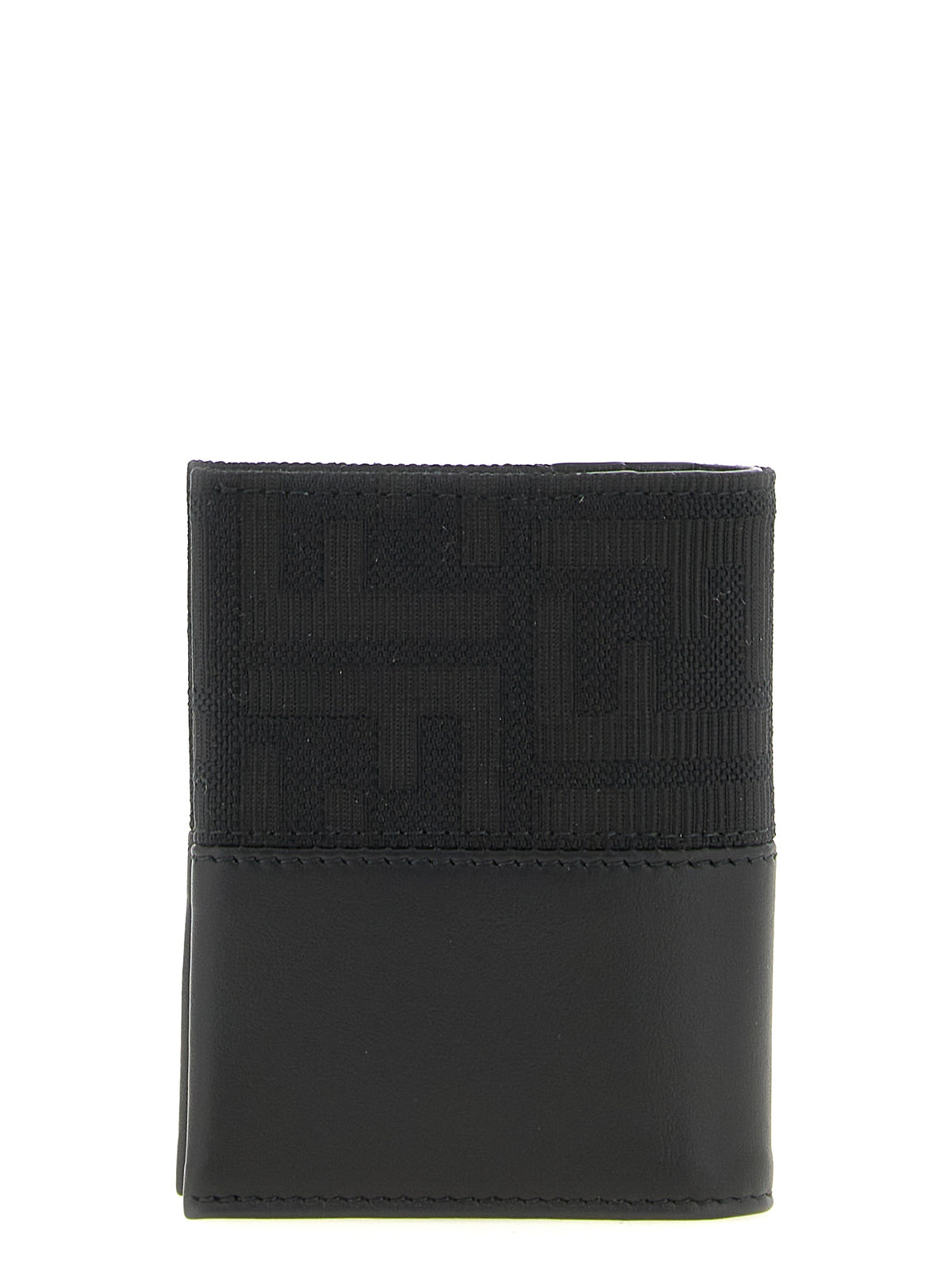 Fendi Black 'Ff Zucca' Cardholder schwarz