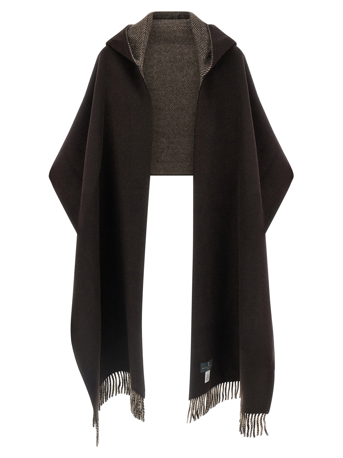 Brunello Cucinelli Brown Cashmere Scarf braun
