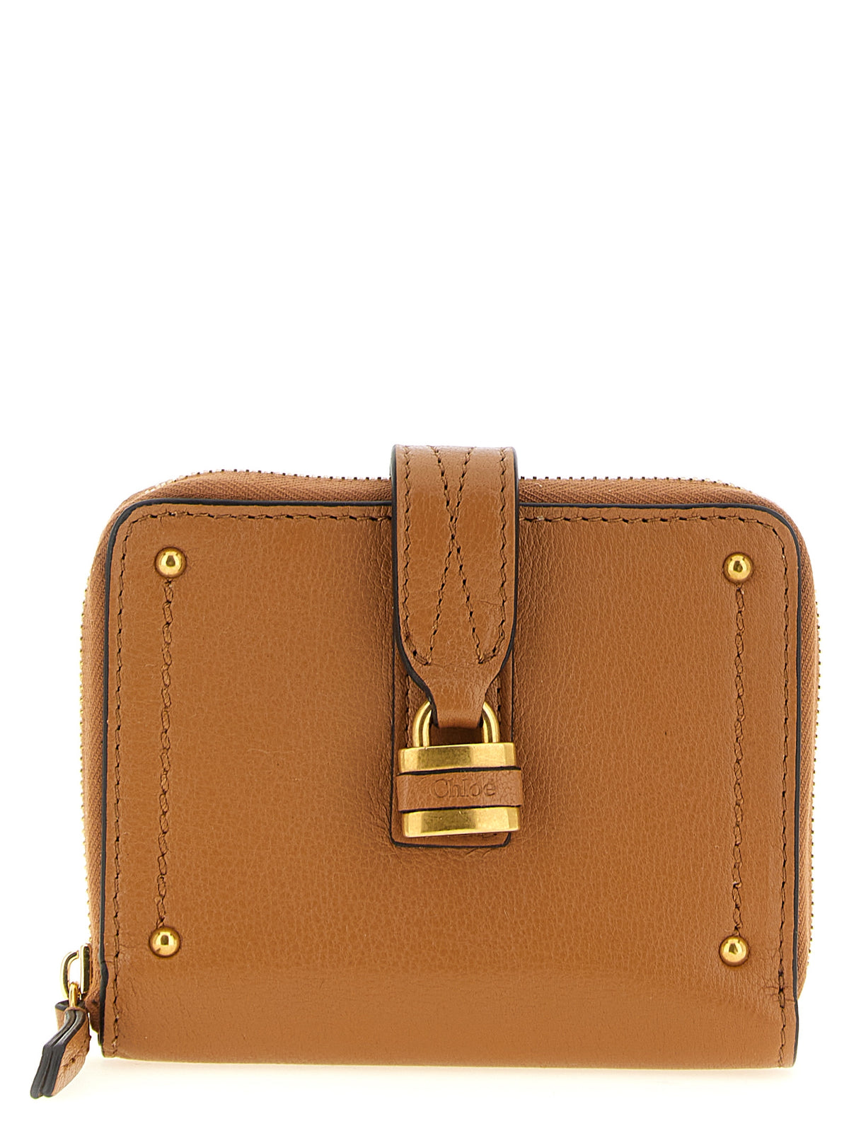 Chloé Brown 'Paddington' Medium Wallet braun